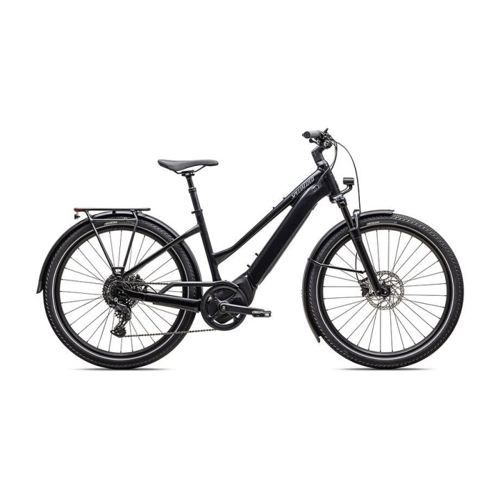 Bicicleta Specialized Turbo Vado 4.0 Step-Through Gloss Castblack / Satin Silver Reflective 2025