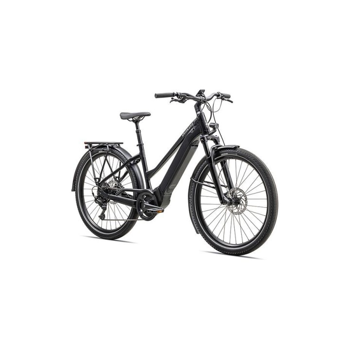 Vélo Specialized Turbo Vado 4.0 Step-Through Gloss Castblack / Satin Silver Reflective 2026