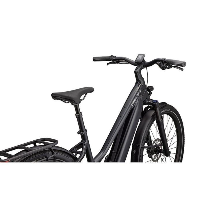 Bicicleta Specialized Turbo Vado 4.0 Step-Through Gloss Castblack / Satin Silver Reflective 2026