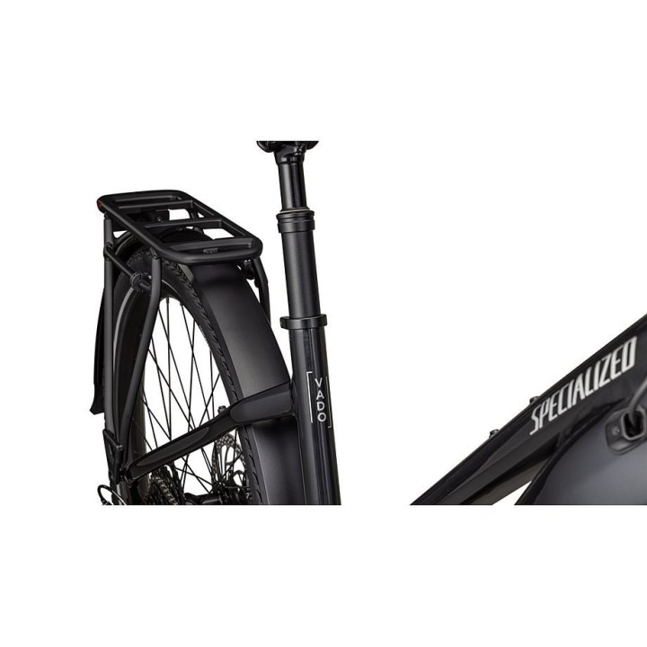 Bicicleta Specialized Turbo Vado 4.0 Step-Through Gloss Castblack / Satin Silver Reflective 2026