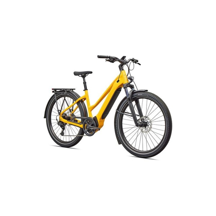 Bicicleta Specialized Turbo Vado 4.0 Step-Through Gloss California Sunshine / Orange Zest 2026