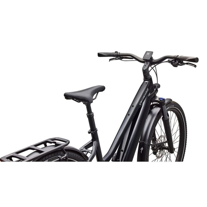 Bicicleta Specialized Turbo Vado 4.0 Step-Through Gloss Castblack / Satin Silver Reflective 2026
