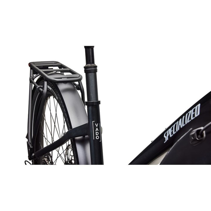 Vélo Specialized Turbo Vado 4.0 Step-Through Gloss Castblack / Satin Silver Reflective 2026