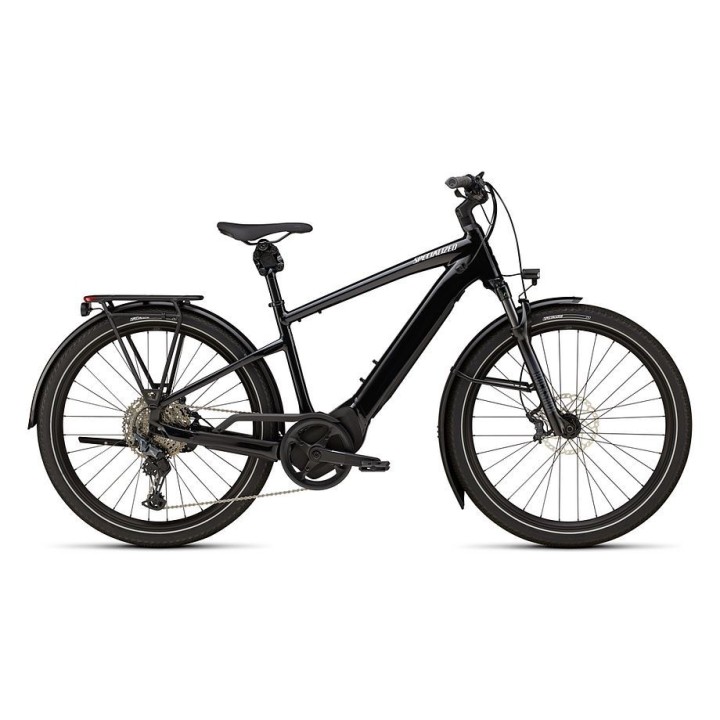 Vélo Specialized Turbo Vado 5.0 Gloss Castblack / Satin Silver Reflective 2026