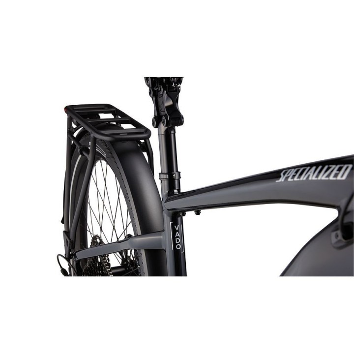 Vélo Specialized Turbo Vado 5.0 Gloss Castblack / Satin Silver Reflective 2026