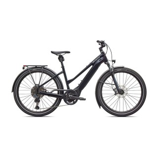 Bicicleta Specialized Turbo Vado 5.0 Step-Through Gloss Castblack / Satin Silver Reflective 2026