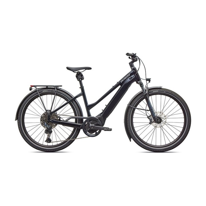 Vélo Specialized Turbo Vado 5.0 Step-Through Gloss Castblack / Satin Silver Reflective 2026