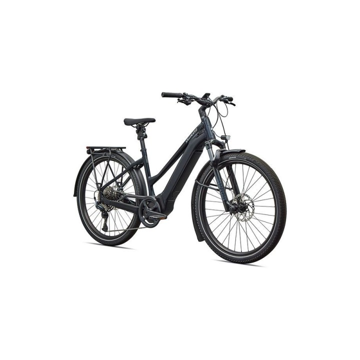 Vélo Specialized Turbo Vado 5.0 Step-Through Gloss Castblack / Satin Silver Reflective 2026