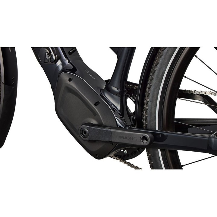 Bicicleta Specialized Turbo Vado 5.0 Step-Through Gloss Castblack / Satin Silver Reflective 2026