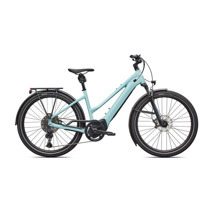 Bicicleta Specialized Turbo Vado 5.0 Step-Through Gloss Seafoam / 25% Lapis Pearl / Glacial Metallic 2026