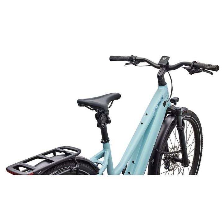 Bicicleta Specialized Turbo Vado 5.0 Step-Through Gloss Seafoam / 25% Lapis Pearl / Glacial Metallic 2026