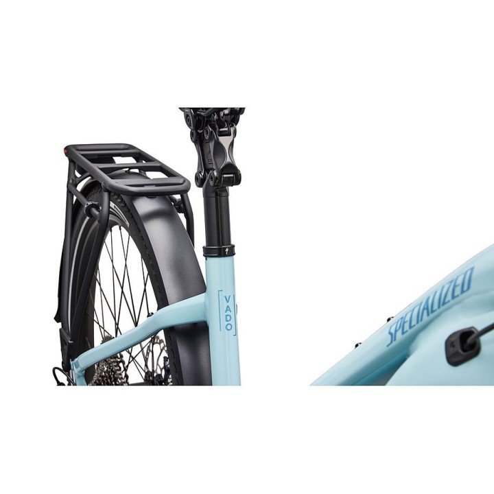 Bicicleta Specialized Turbo Vado 5.0 Step-Through Gloss Seafoam / 25% Lapis Pearl / Glacial Metallic 2026