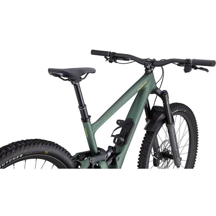 Vélo Specialized Enduro Pro Satin Cypress Metallic / Ion Metallic 2025