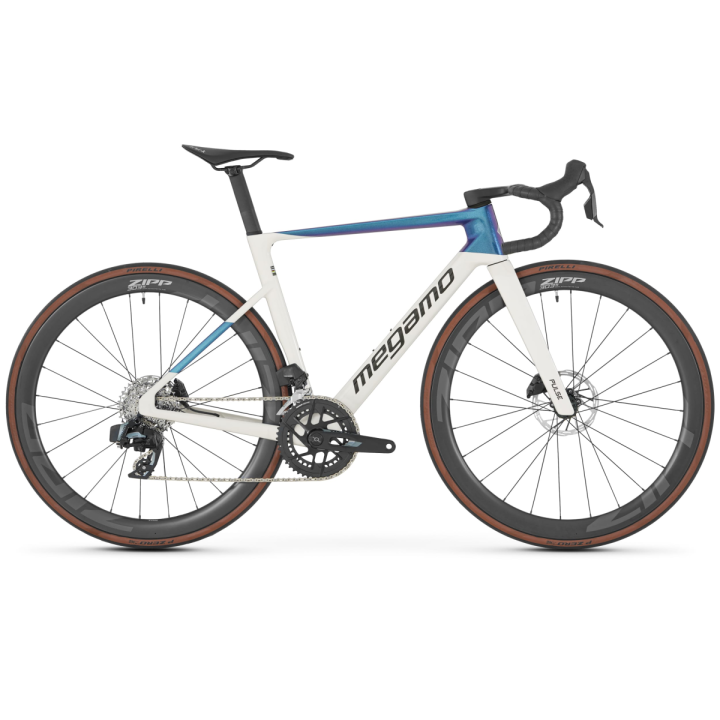 Vélo Megamo Pulse 07 Blanc Bleu 2026