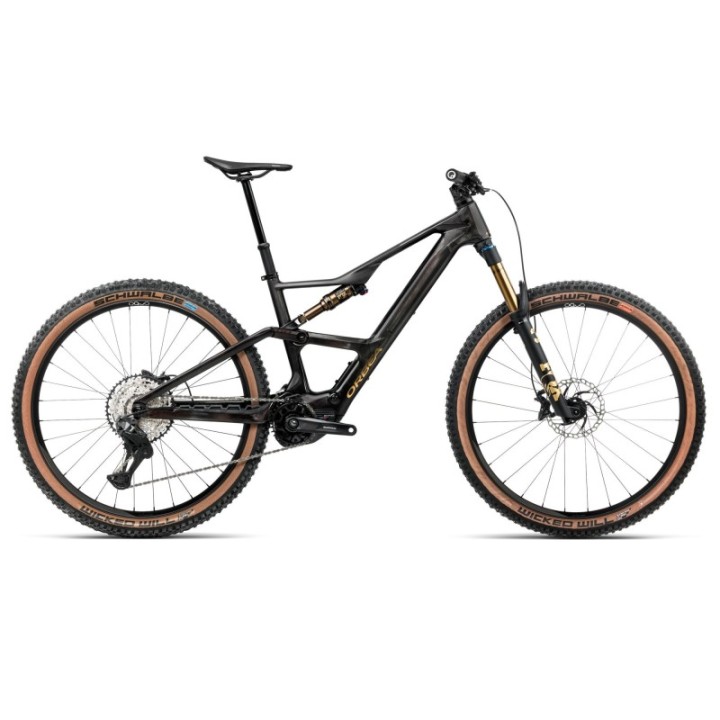 Bicicleta Orbea RISE SL M10 630W Cosmic Carbon View - Golden Sand (Gloss) 2026