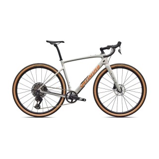 Vélo Specialized Diverge 4 Comp Carbon - SRAM Apex AXS/S1000 Dolomite Metallic/Orange Zest 2026