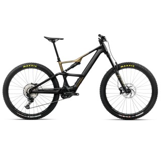 Vélo Orbea RISE LT H20 Noir diamant-Vert olive éclaboussé (mat) 2026