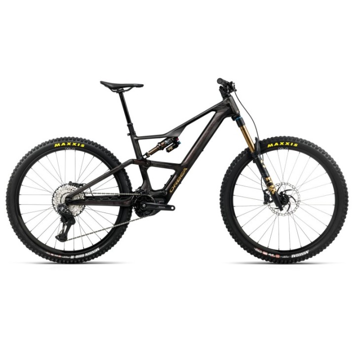Vélo Orbea RISE LT M10 420W Cosmic Carbon View - Golden Sand (Gloss) 2026