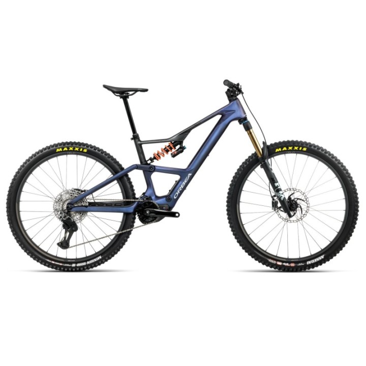 Bicicleta Orbea RISE LT M-TEAM 630W Tanzanite Carbon View - Carbon Raw (Matt) 2026