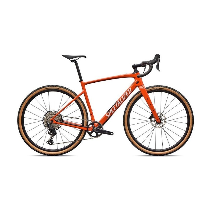 Bicicleta Specialized Diverge 4 Sport Carbon - Shimano GRX 600 Deep Orange/Dune White 2026