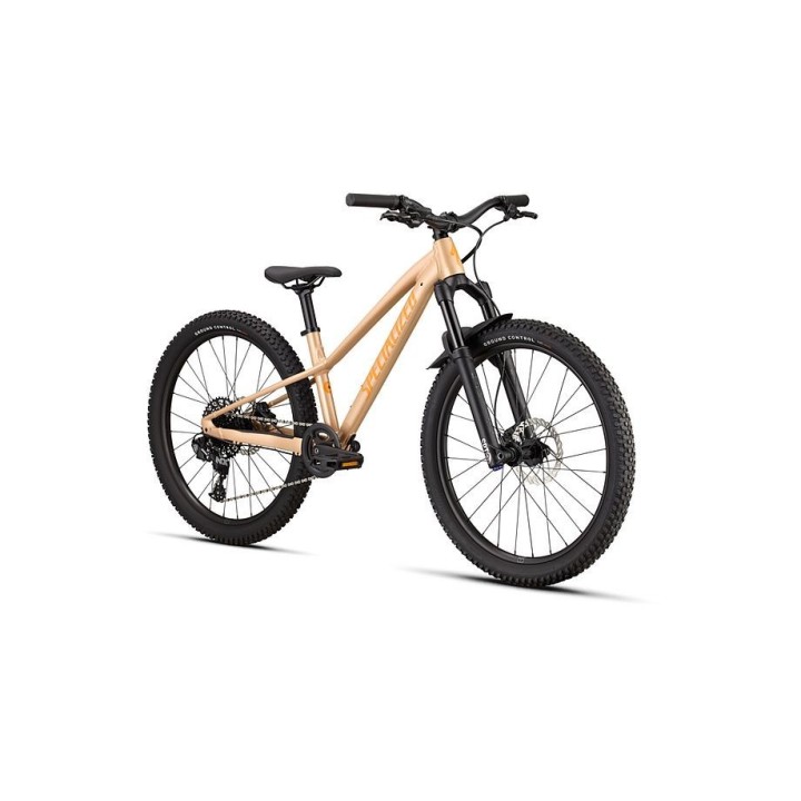 Vélo Specialized Riprock Comp 24 Gloss Photon Tint Over Flake Silver / Orange Zest 2026