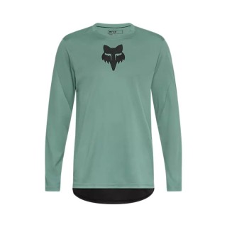 T-shirt à manches longues Fox Ranger Head Verde Pino