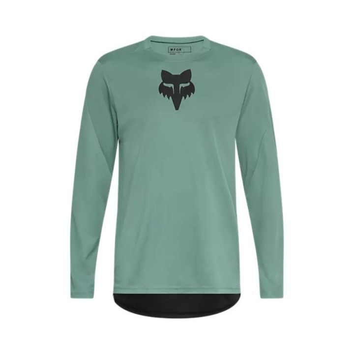 T-shirt à manches longues Fox Ranger Head Verde Pino