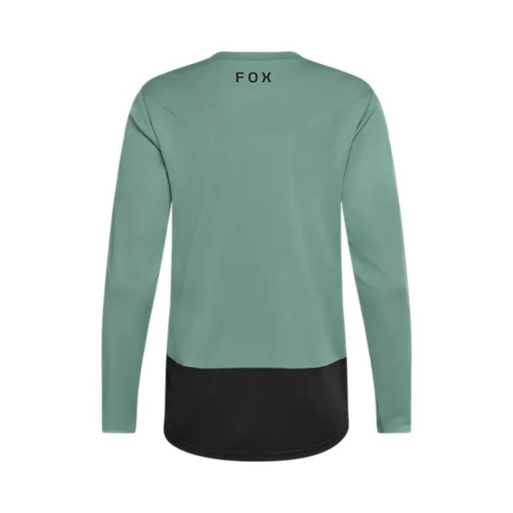 Camiseta Manga Larga Fox Ranger Head Verde Pino