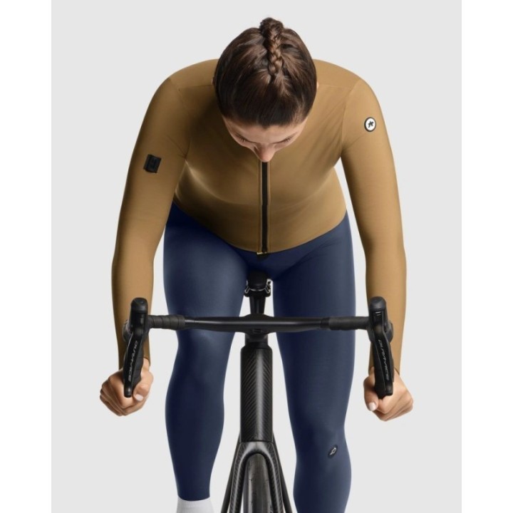 Maillot manches longues femme Assos Uma GT Spring Fall C2 Bronze Ash