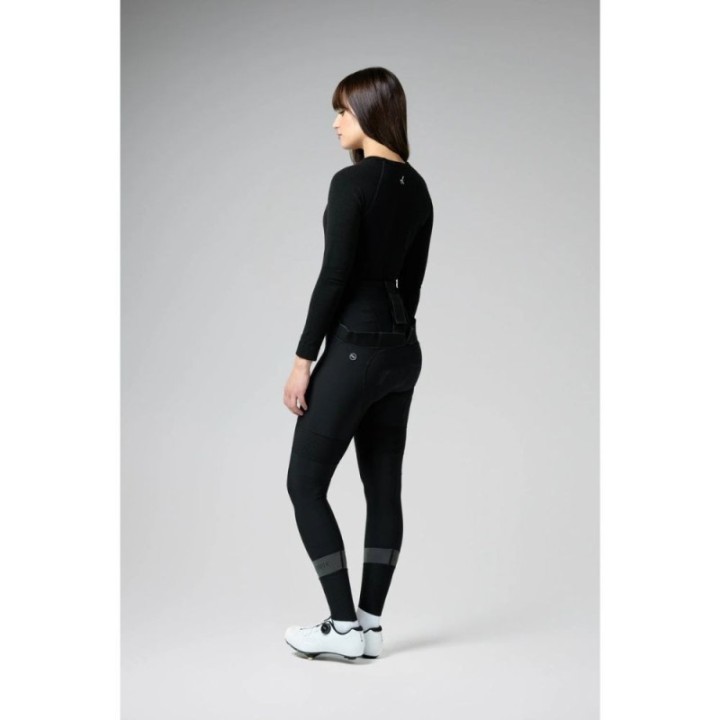 Camiseta Interior Manga Larga Mujer Gobik Winter Merino Coal|Ropa ciclismo