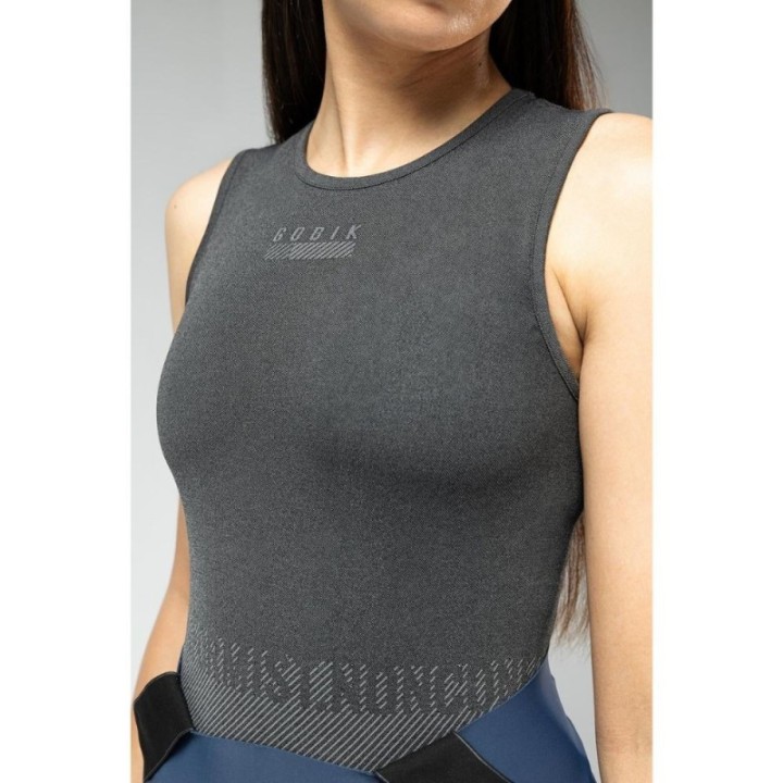 Maillot sans manches Gobik Limber Skin Basalt pour femme | cyclisme