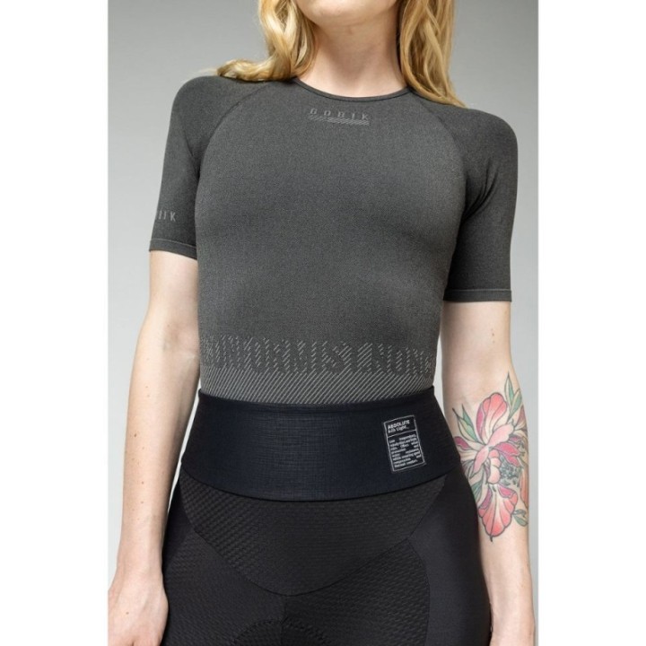 Camiseta Interior Manga Corta Mujer Gobik Limber Skin Basalt|ciclismo