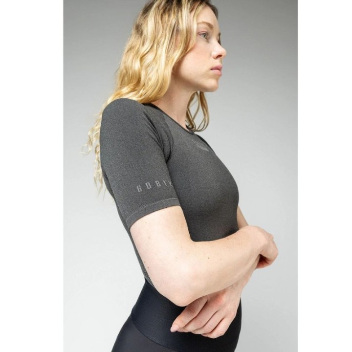 Camiseta Interior Manga Corta Mujer Gobik Limber Skin Basalt|ciclismo
