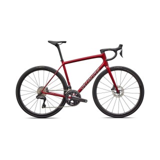 Vélo Specialized Aethos 2 Pro - Shimano Ultegra Di2 Rouge brillant / Chrome 2026