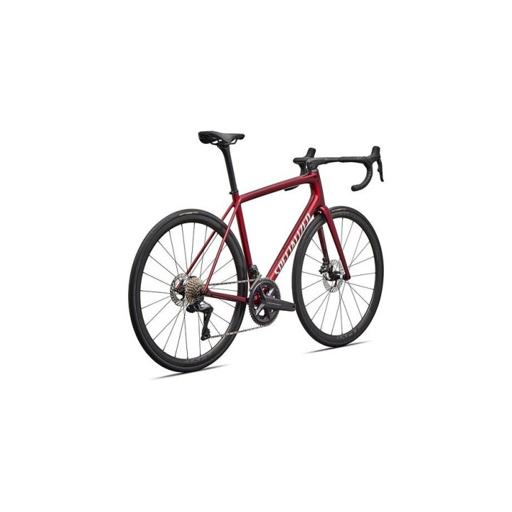 Vélo Specialized Aethos 2 Pro - Shimano Ultegra Di2 Rouge brillant / Chrome 2026