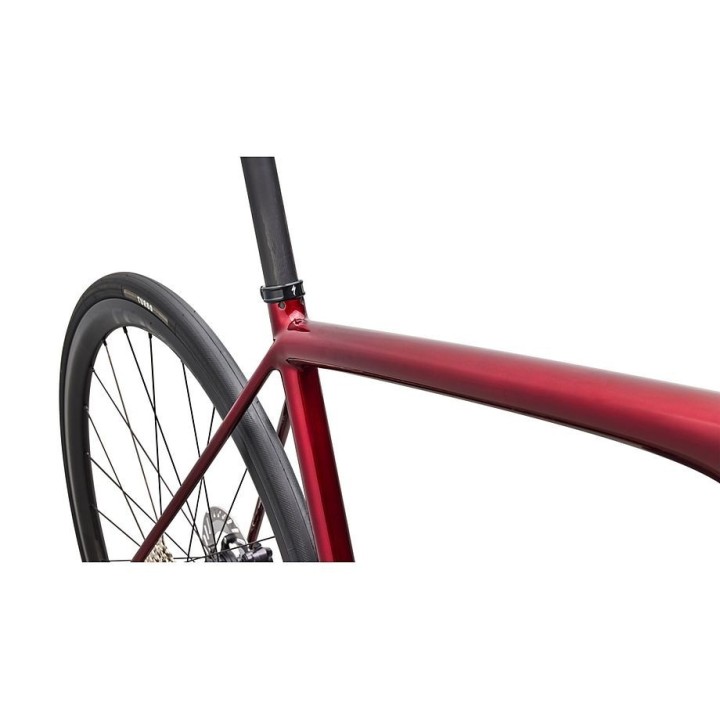 Vélo Specialized Aethos 2 Pro - Shimano Ultegra Di2 Rouge brillant / Chrome 2026