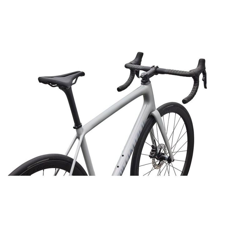 Bicicleta Specialized Aethos 2 Expert - Shimano Ultegra Di2 Gloss Dolomite Metallic / Blue Pearl Over Shadow Silver 2026