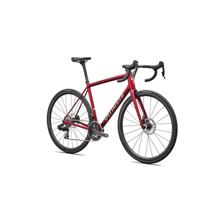 Vélo Specialized Aethos 2 Pro - Sram Force Axs Rouge brillant ciel / Chrome 2026
