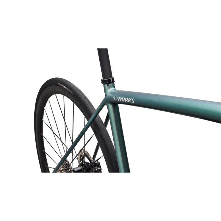 Vélo Specialized S-Works Aethos 2 - Shimano Dura-Ace Di2 Gloss Premium Fjord Metallic / Dolomite Metallic 2026