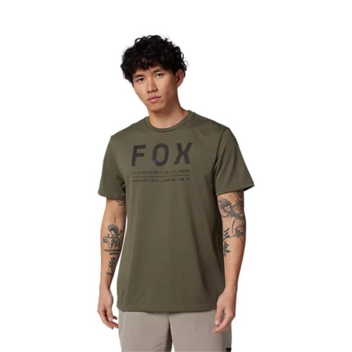 Camiseta Técnica Fox Non Stop Verde Oliva