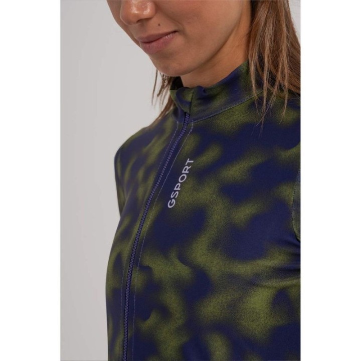 Maillot Unisexe à manches longues Gsport Aero Winter Lava|Maillot|