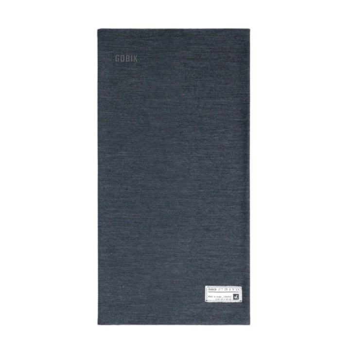 Bandana pour le cou Merino Gobik Moonbah Solid Graphite | accessoires cyclisme