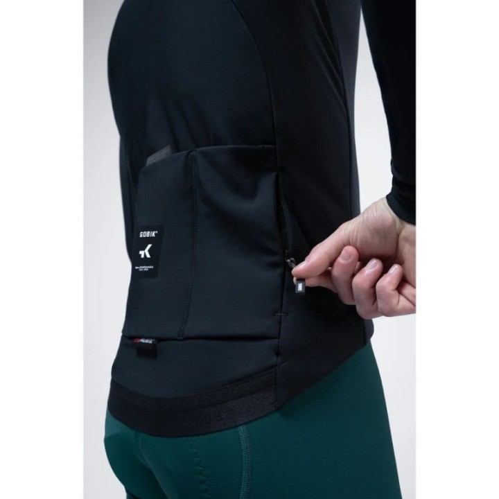 Veste thermique pour homme Gobik Skimo Pro Solid Ink Black