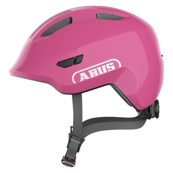Casque enfant Abus Smiley 3.0 Shiny Pink|casque enfant