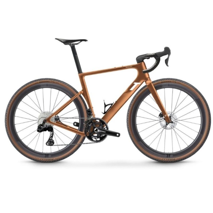 Bicicleta 3T Racemax GRX Di2 2X12 DISCUS 40|30 Bronzo