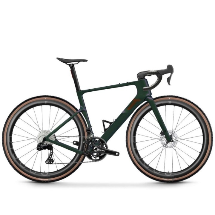 Vélo 3T Racemax2 Italia GRX Di2 2X12 Discus 45|40 Smeraldo