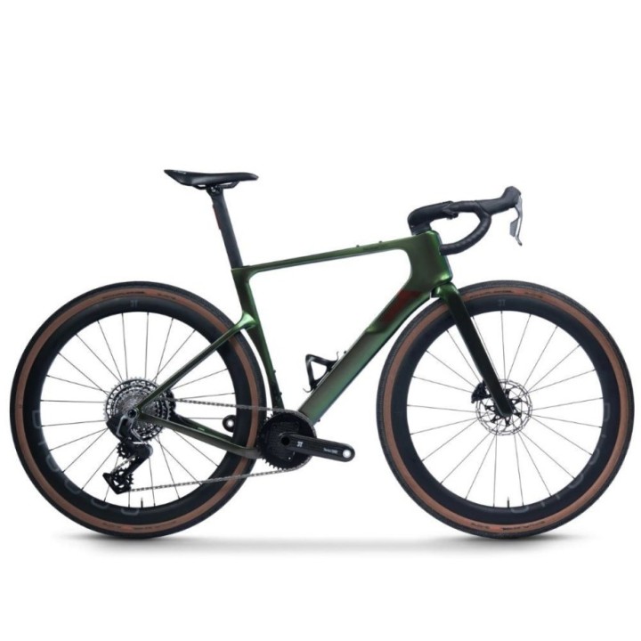 Vélo 3T Racemax2 Italia FORCE XPLR AXS Torno 1X13 Discus 45|40 Smeraldo