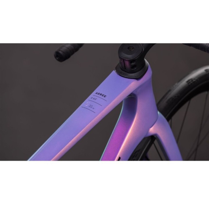 Vélo Cube Agree C:62 SLX cosmicpurple´n´black
