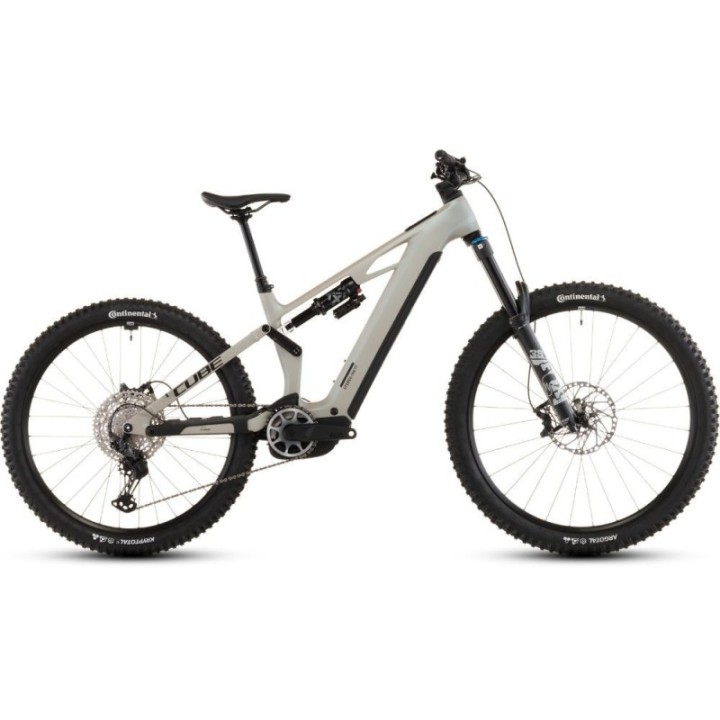 Bicicleta Cube Stereo Hybrid ONE77 HPC SLX 800 glintsand´n´black