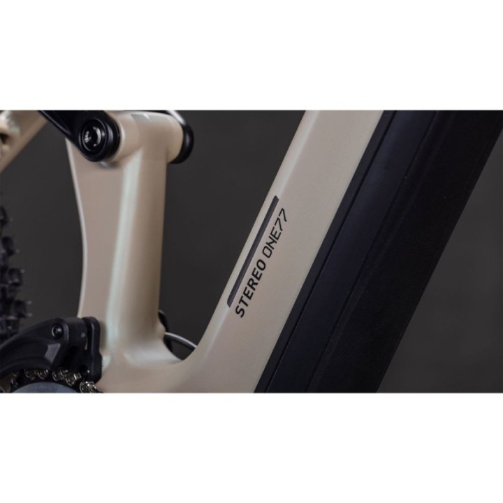 Vélo Cube Stereo Hybrid ONE77 HPC SLX 800 glintsand´n´black